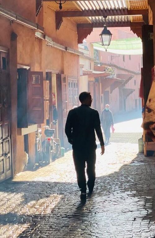 Riad Augustine in the streets or Marrakech